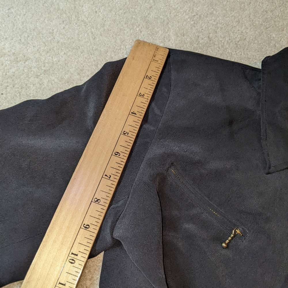 Allison Taylor black zipper jacket - Picture 2 of 15